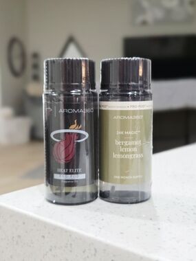 Aroma360 Heat Elite + 24K Magic Bergamot Lemon Lemongrass Fragrance Pro Pods